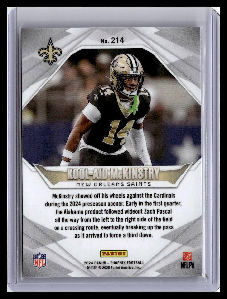 2024 Panini Phoenix #214 Kool-Aid McKinstry