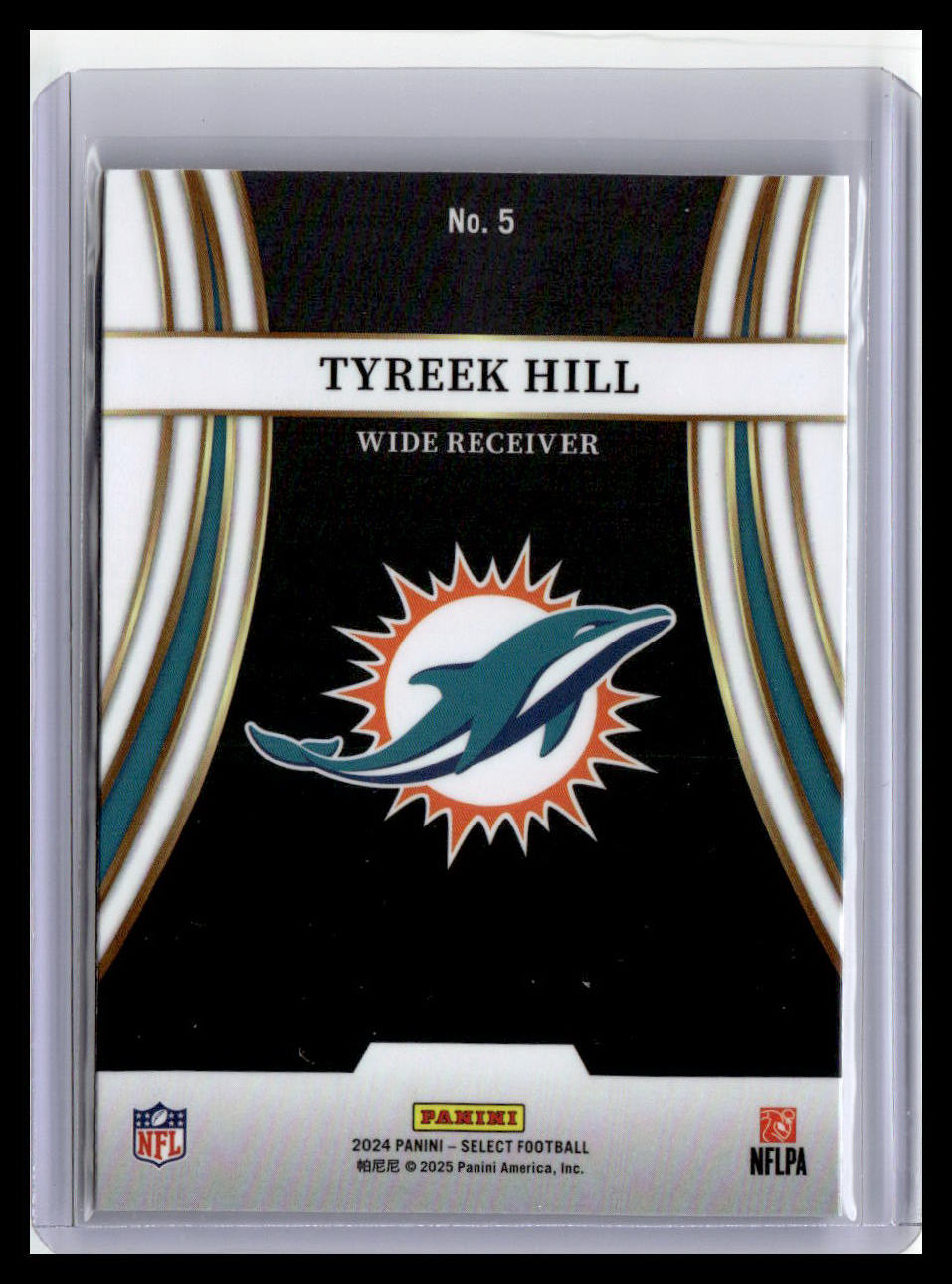 2024 Panini Select #5 Tyreek Hill Turbocharged