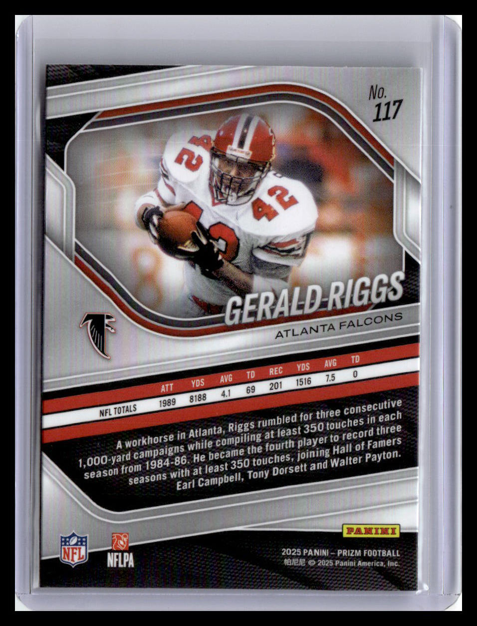 2025 Panini Prizm #117 Gerald Riggs