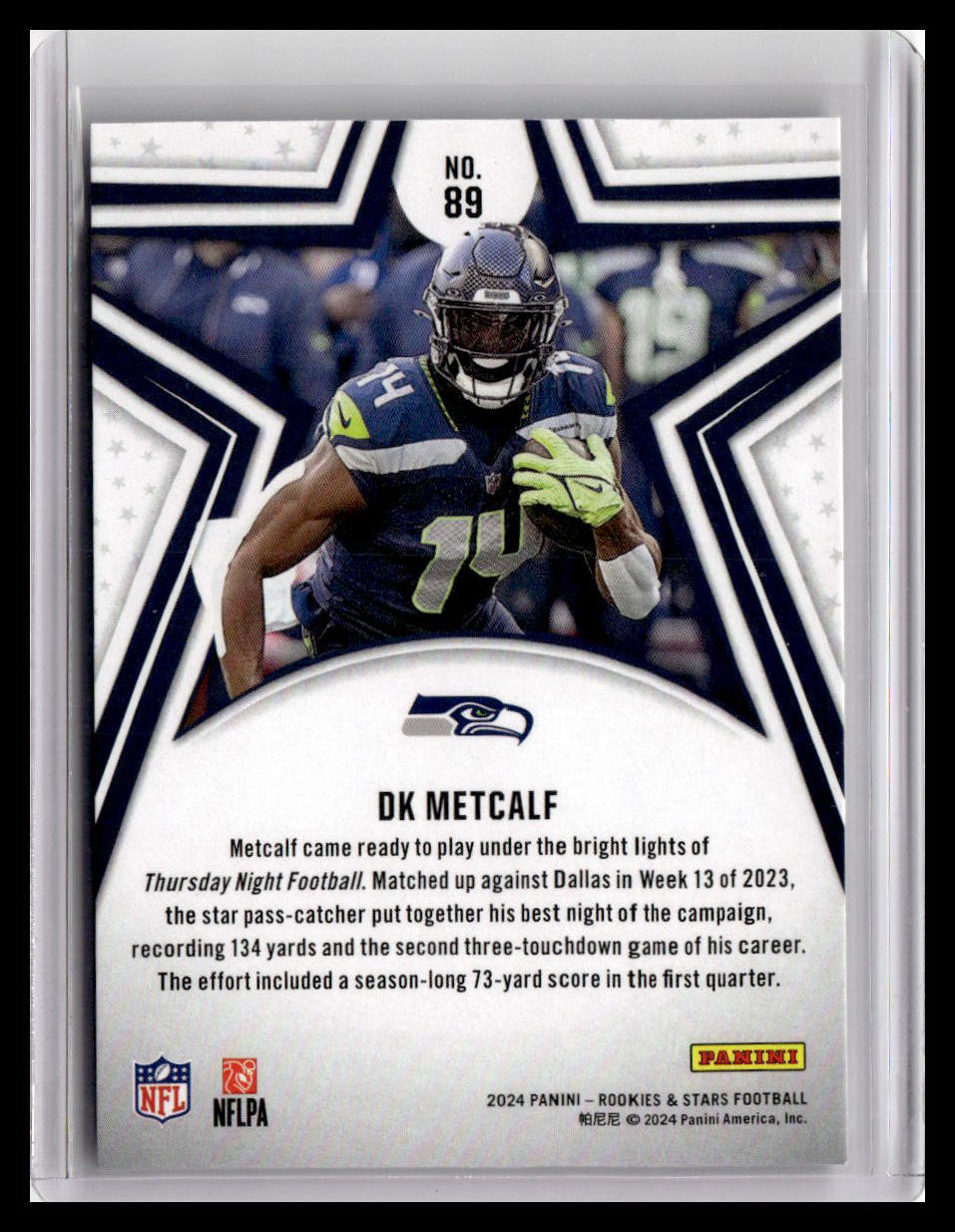 2024 Panini Rookies & Stars #89 DK Metcalf