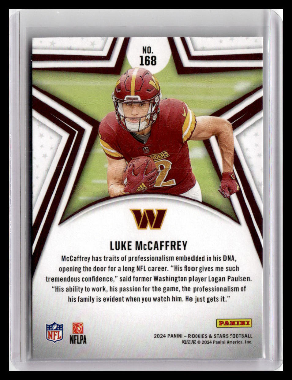 2024 Panini Rookies & Stars #168 Luke McCaffrey