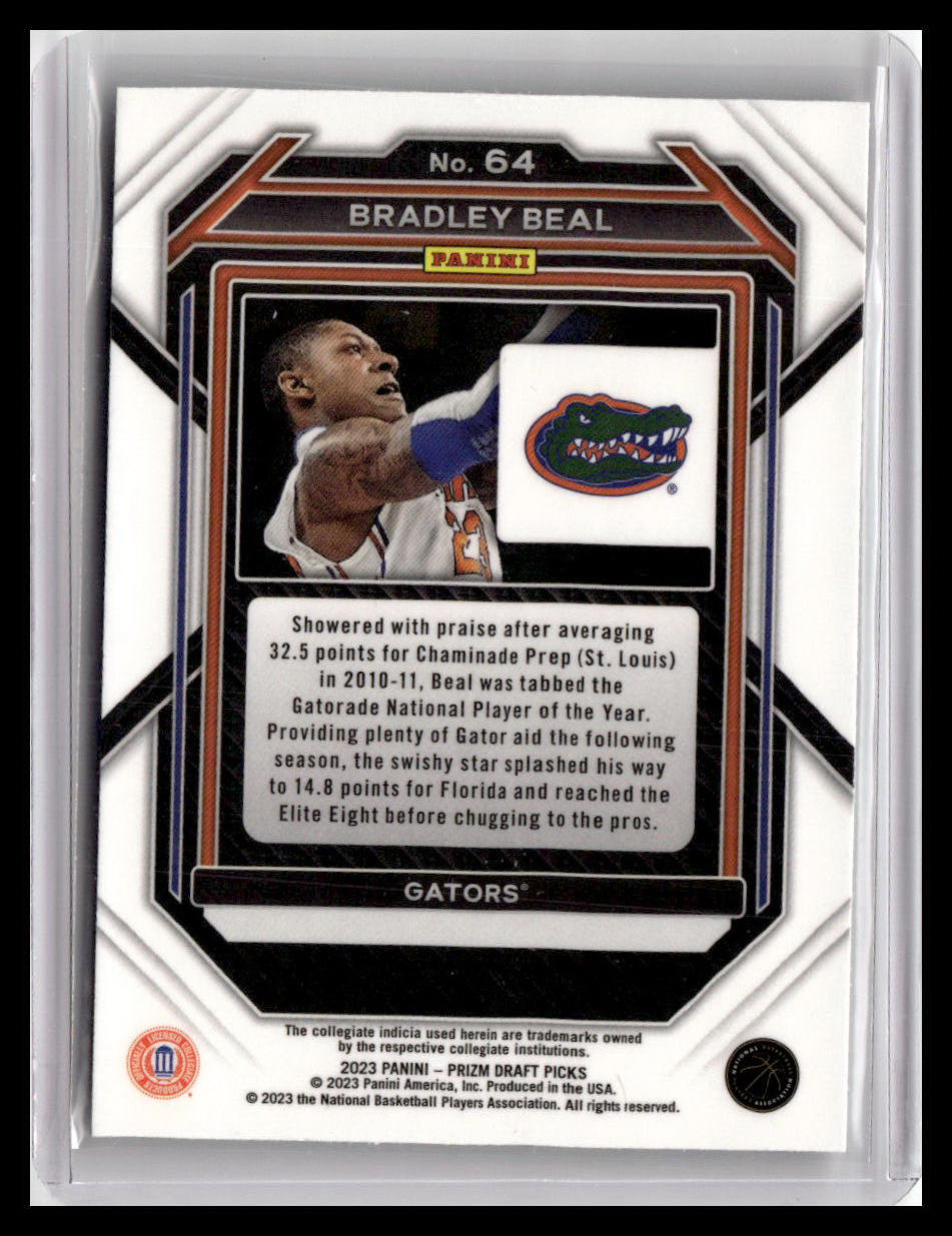 2023 Panini Prizm Draft Picks #64 Bradley Beal