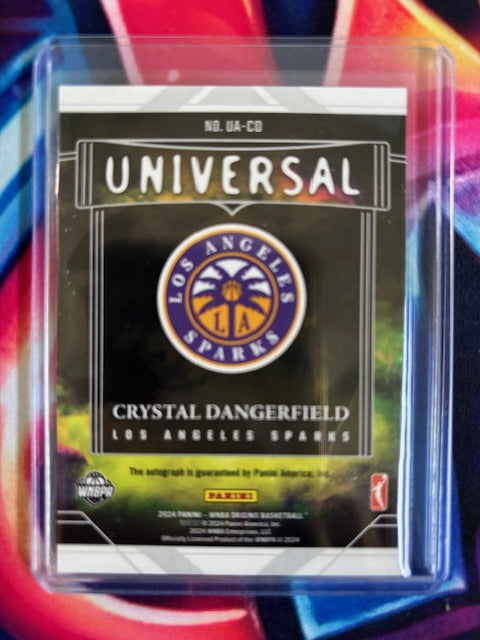 2024 Panini Origins WNBA #UA-CD Crystal Dangerfield Universal Autographs