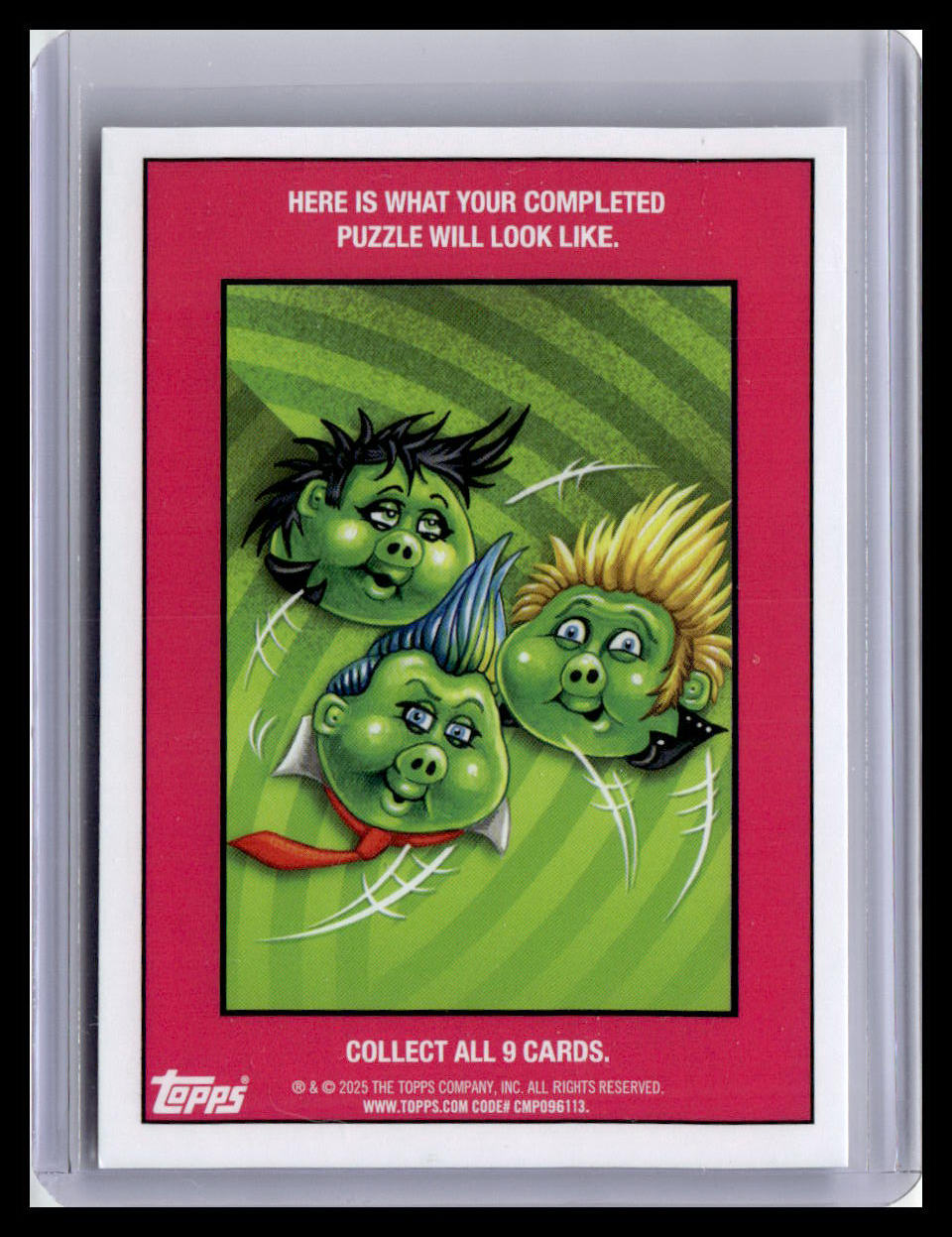 2024 Topps GPK: Battle of the Bands Green Day #42b Destructive Donnie