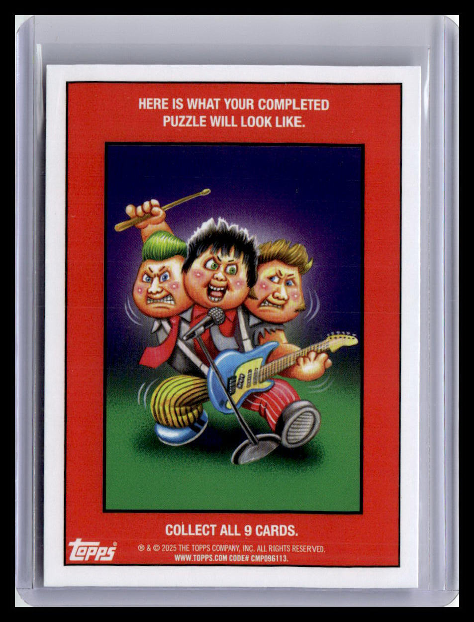 2024 Topps GPK: Battle of the Bands Green Day #39a Cannibal Hector