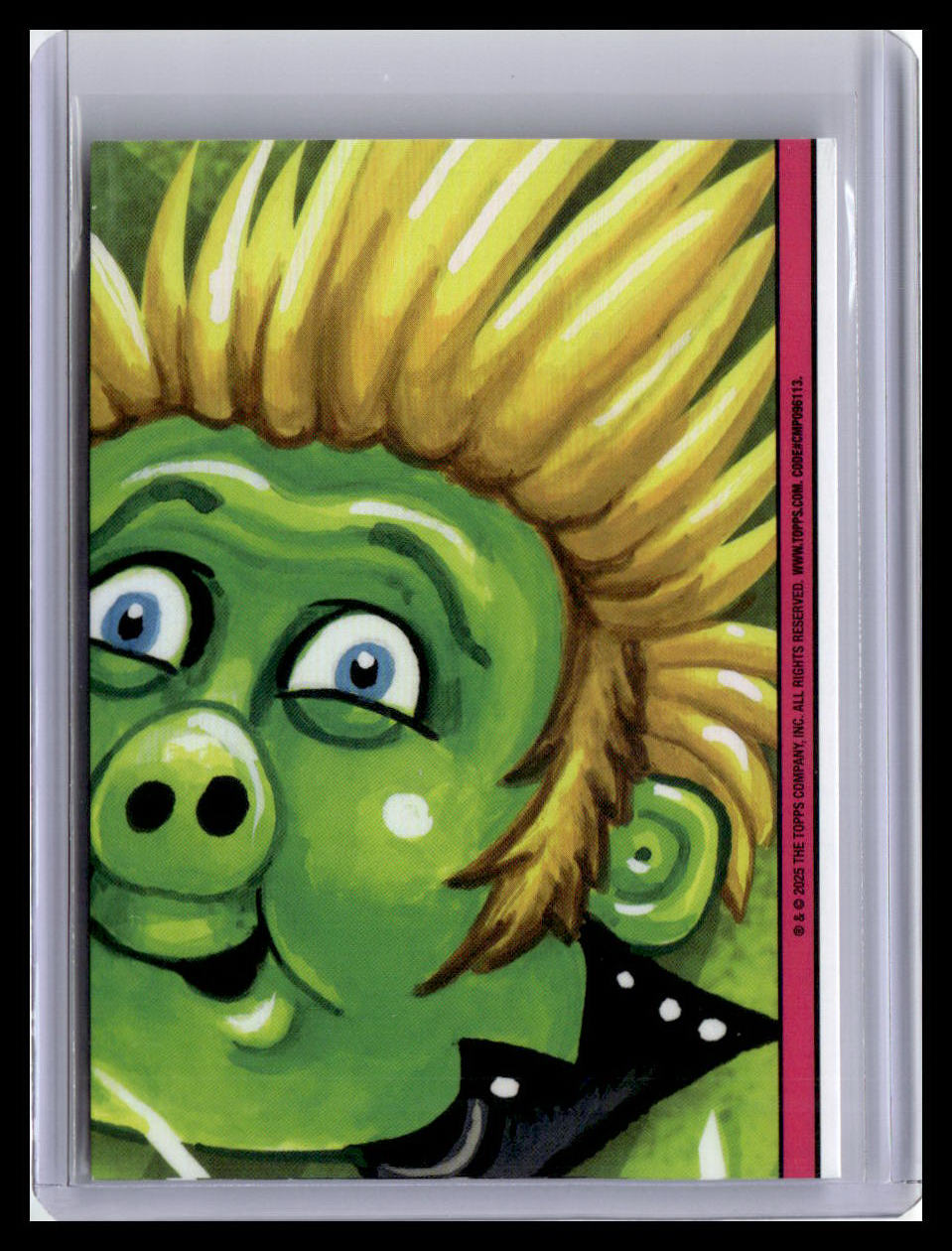 2024 Topps Garbage Pail Kids: Battle of the Bands Green Day #6b Jaded Joe