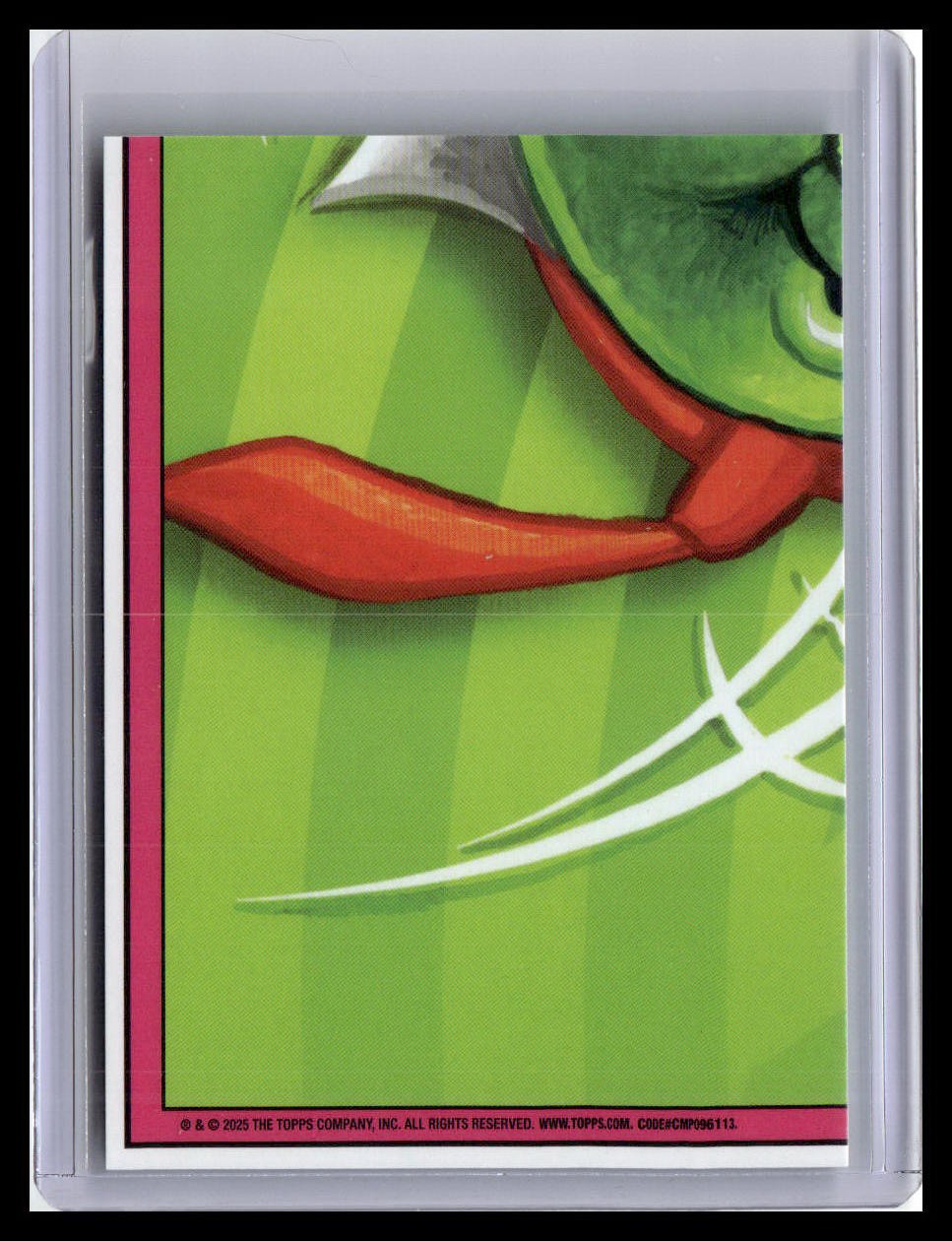 2024 Topps GPK: Battle of the Bands Green Day #16b Grenade Nate Booger Geen
