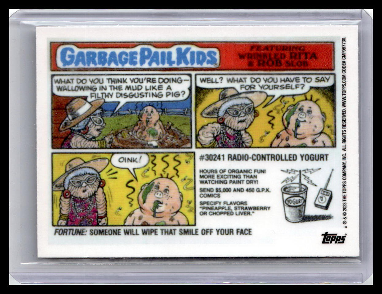 2023 Topps Chrome Garbage Pail Kids Original Series 6 #226a Pierced Pearl