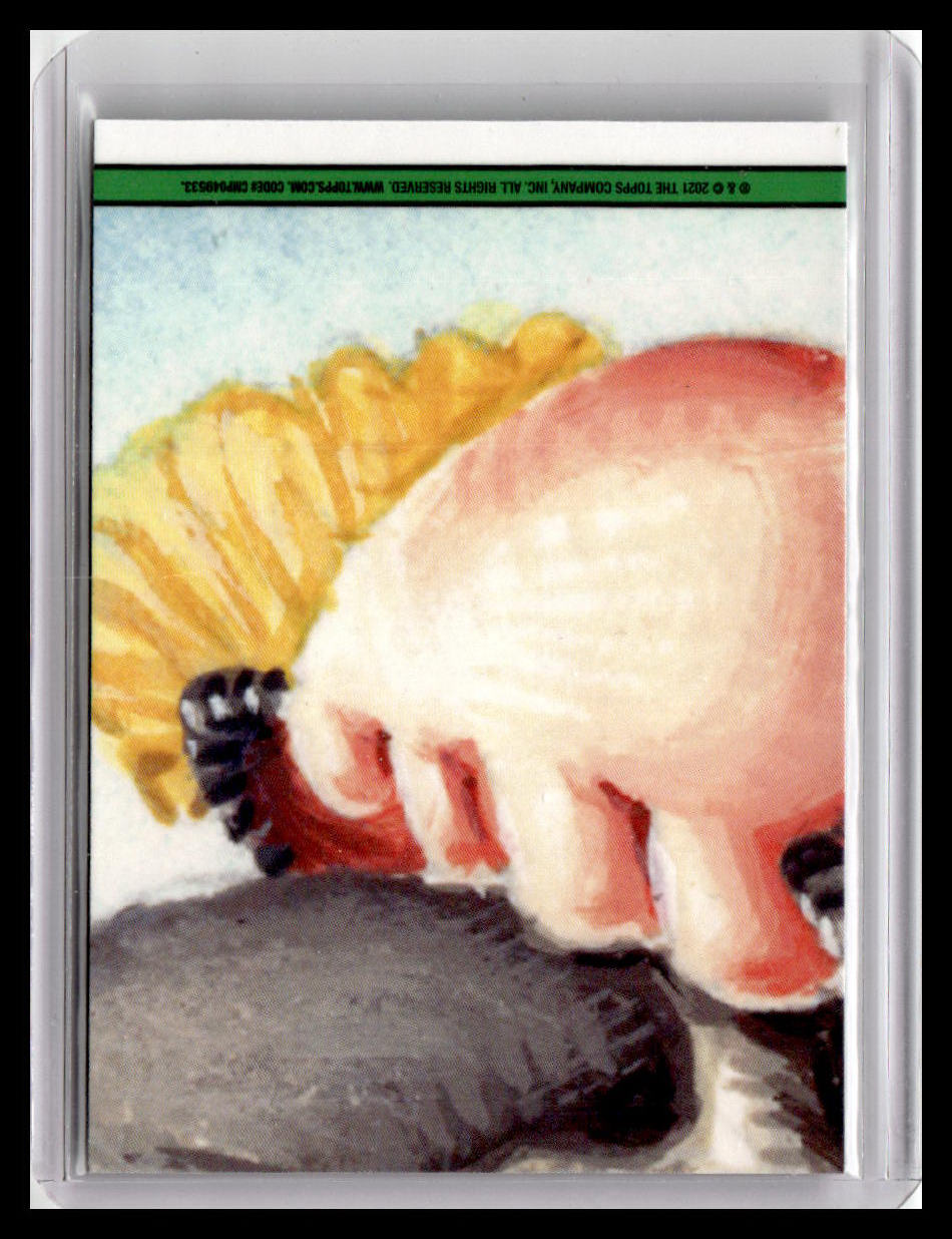 2021 Topps Chrome Garbage Pail Kids Original Series 4 #143a Melba Toast