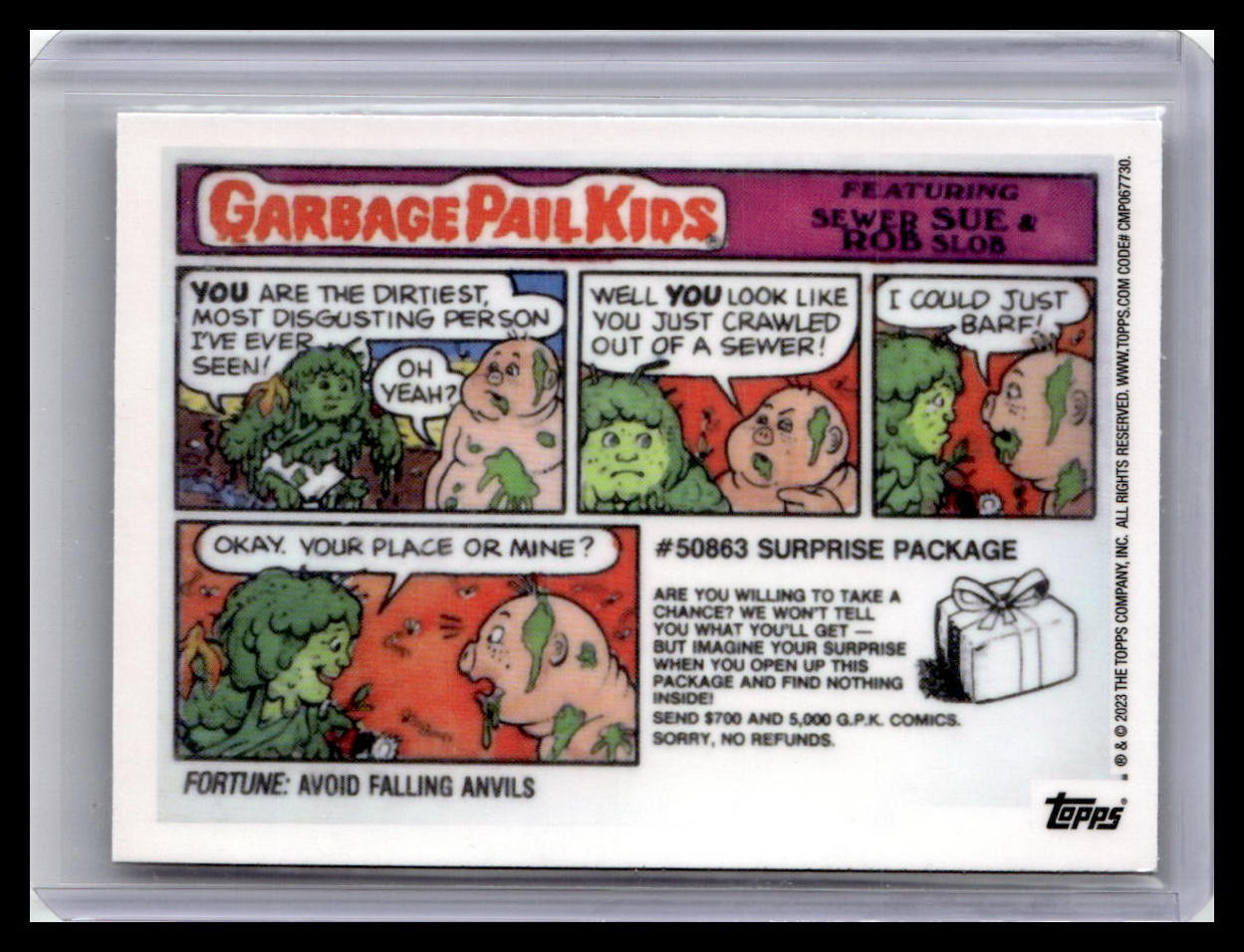 2023 Topps Chrome Garbage Pail Kids Original Series 6 #228a Casper Gasper