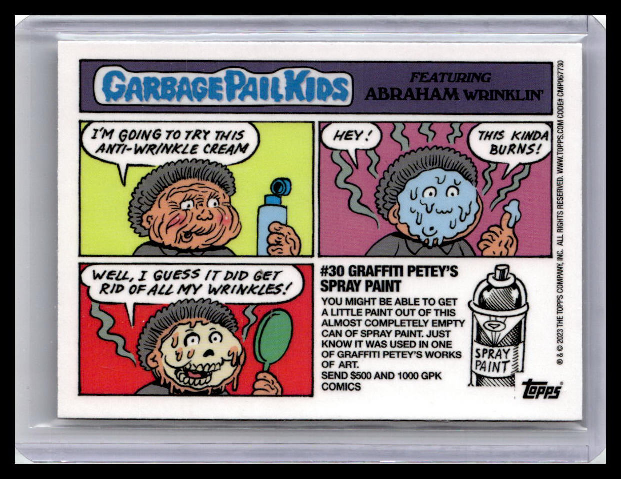 2023 Topps Chrome GPK Series 6 #252a Chrome Cooler Cal Atomic Refractor