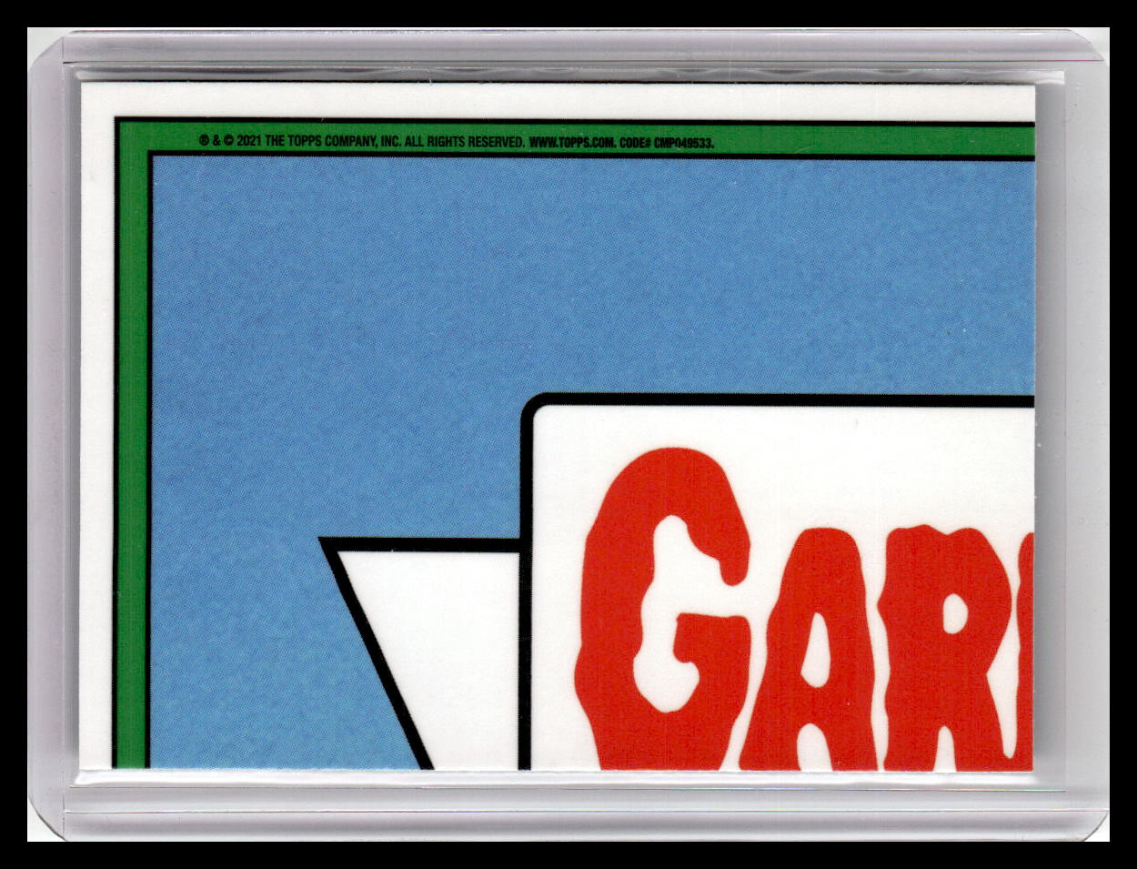 2021 Topps Chrome Garbage Pail Kids Original Series 4 #149b Puzzled Paul