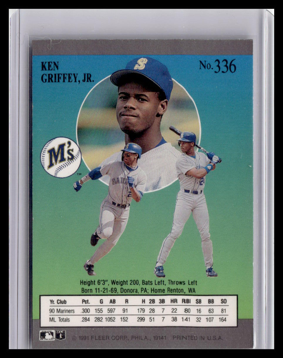 1991 Fleer Ultra Ken Griffey Jr. #336