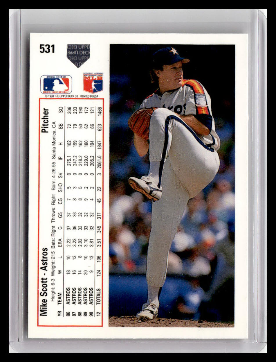 1991 Upper Deck Mike Scott #531