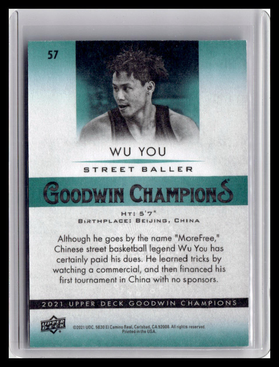 2021 Goodwin Champions Wu You #57