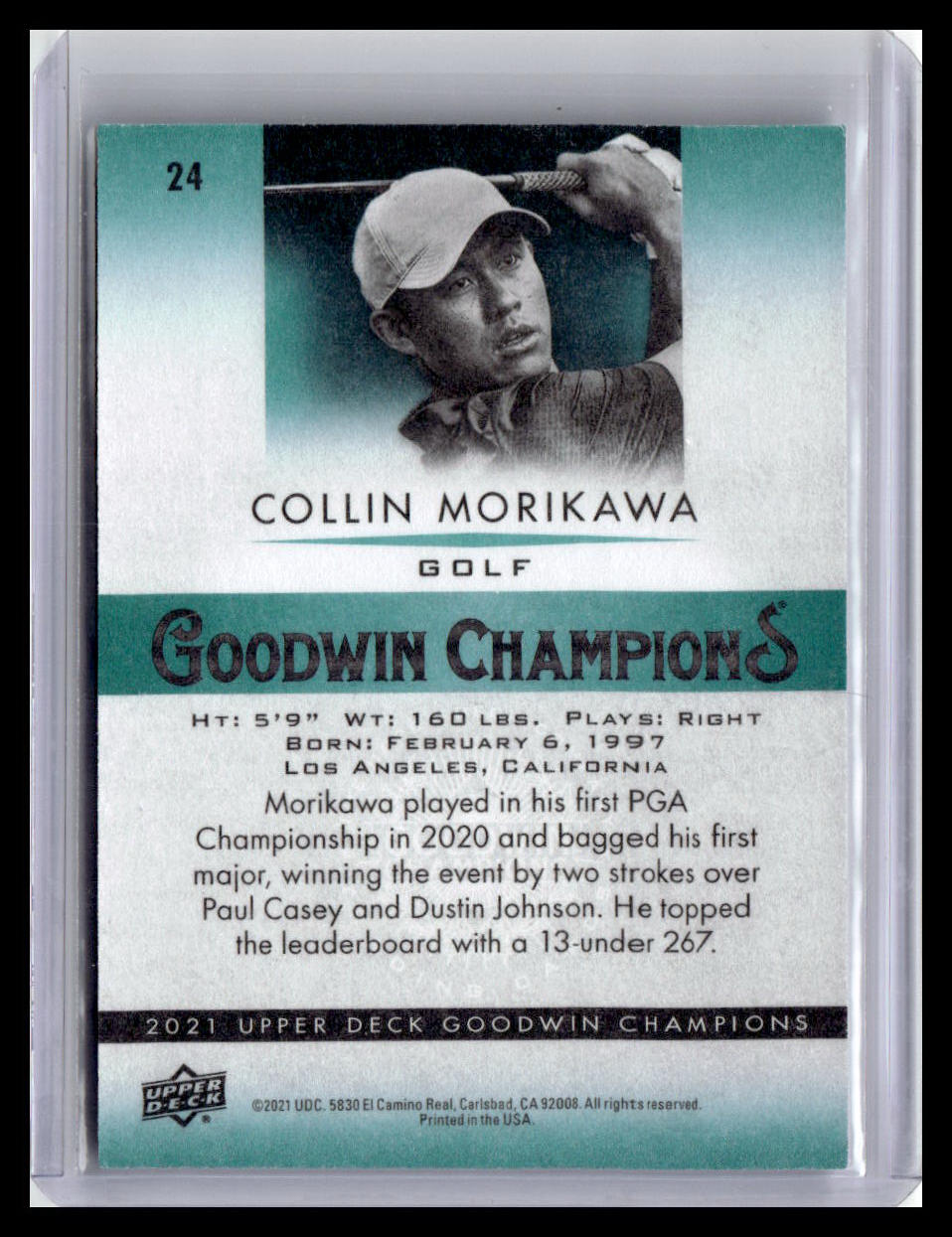 2021 Goodwin Champions Collin Morikawa #24