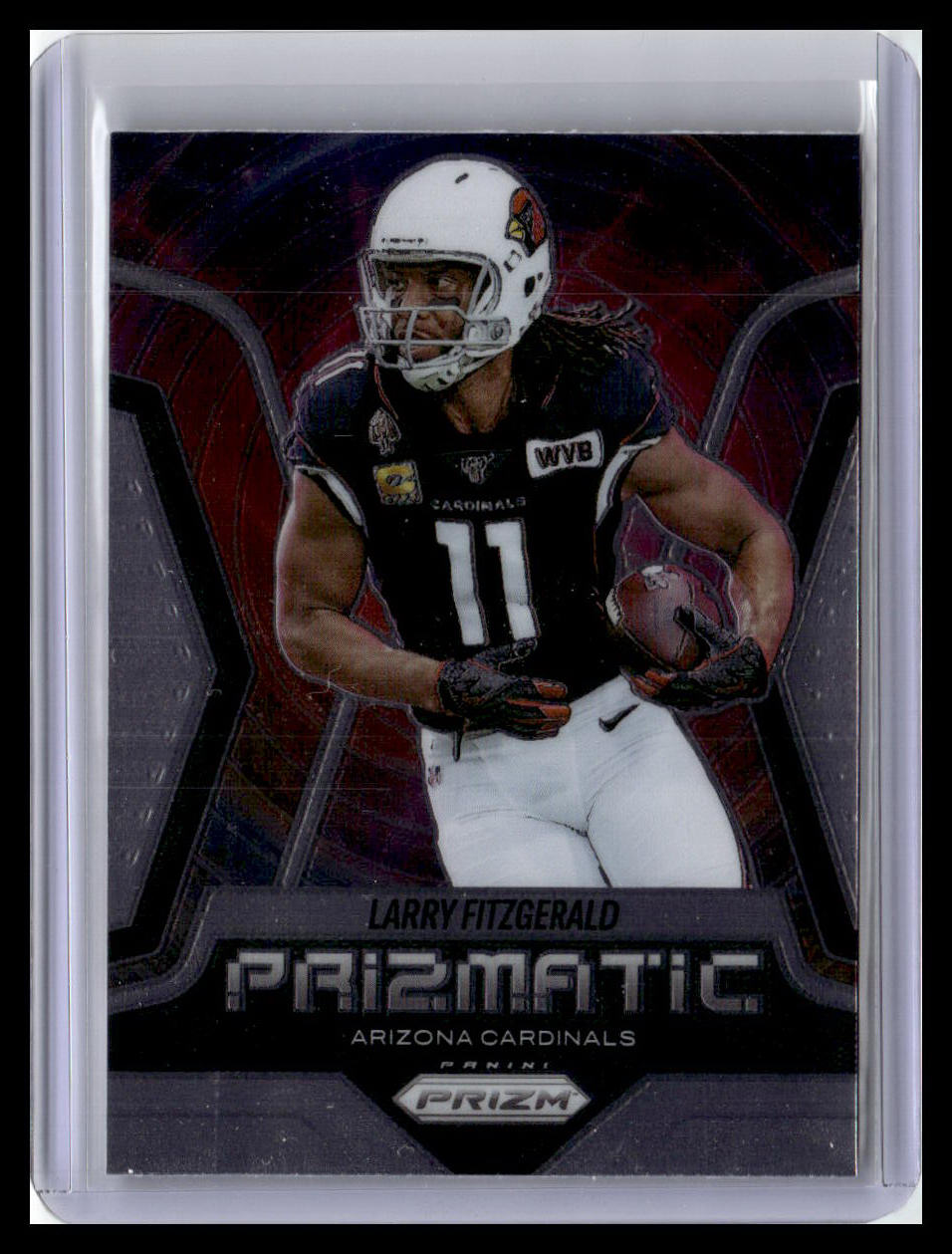 2025 Panini Prizm #14 Larry Fitzgerald Prizmatic