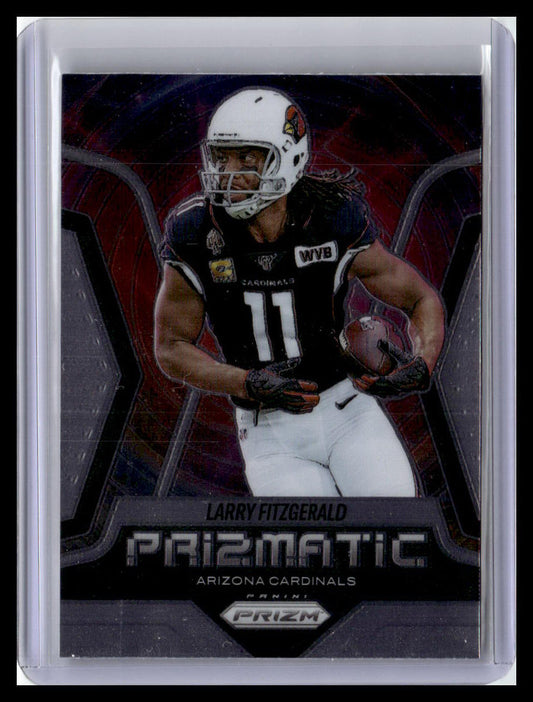 2025 Panini Prizm #14 Larry Fitzgerald Prizmatic