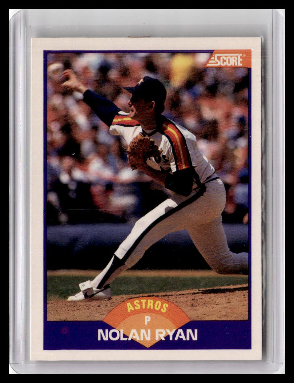 1989 Score #300 Nolan Ryan