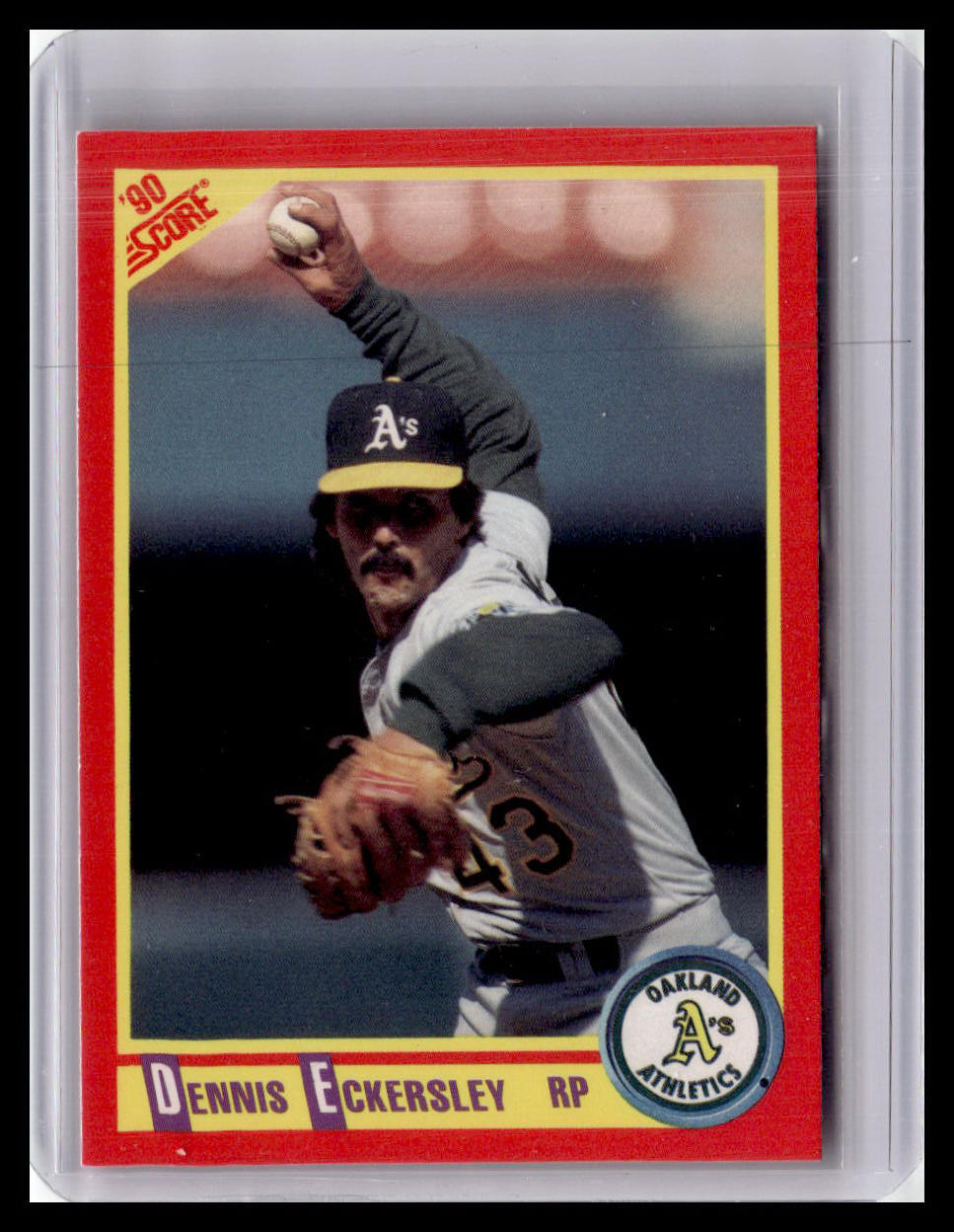 1990 Score #315 Dennis Eckersley