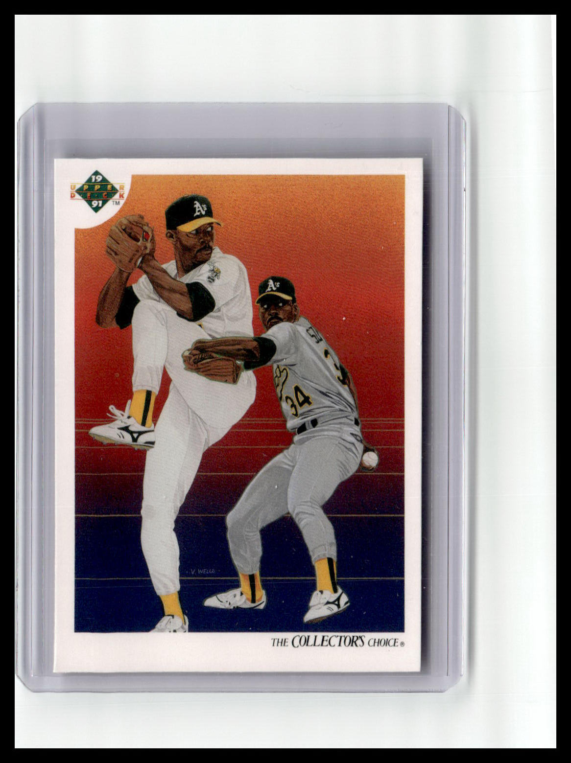 1991 Upper Deck #28c Dave Stewart