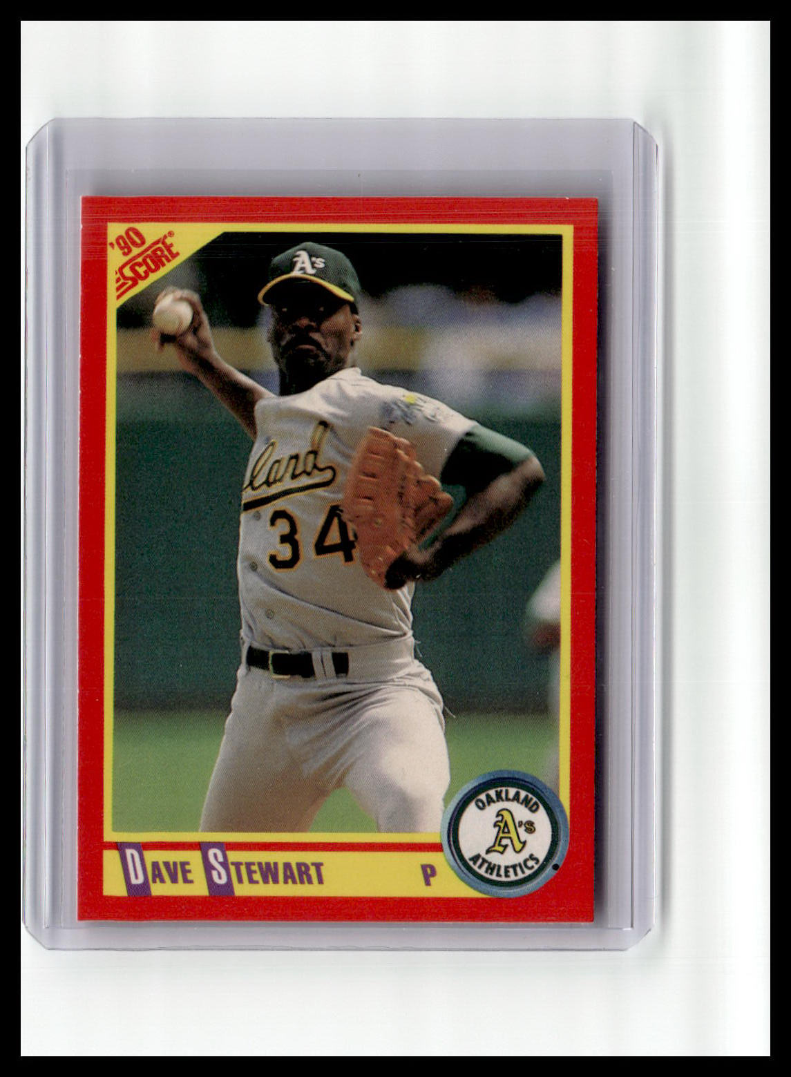 1990 Score #410 Dave Stewart
