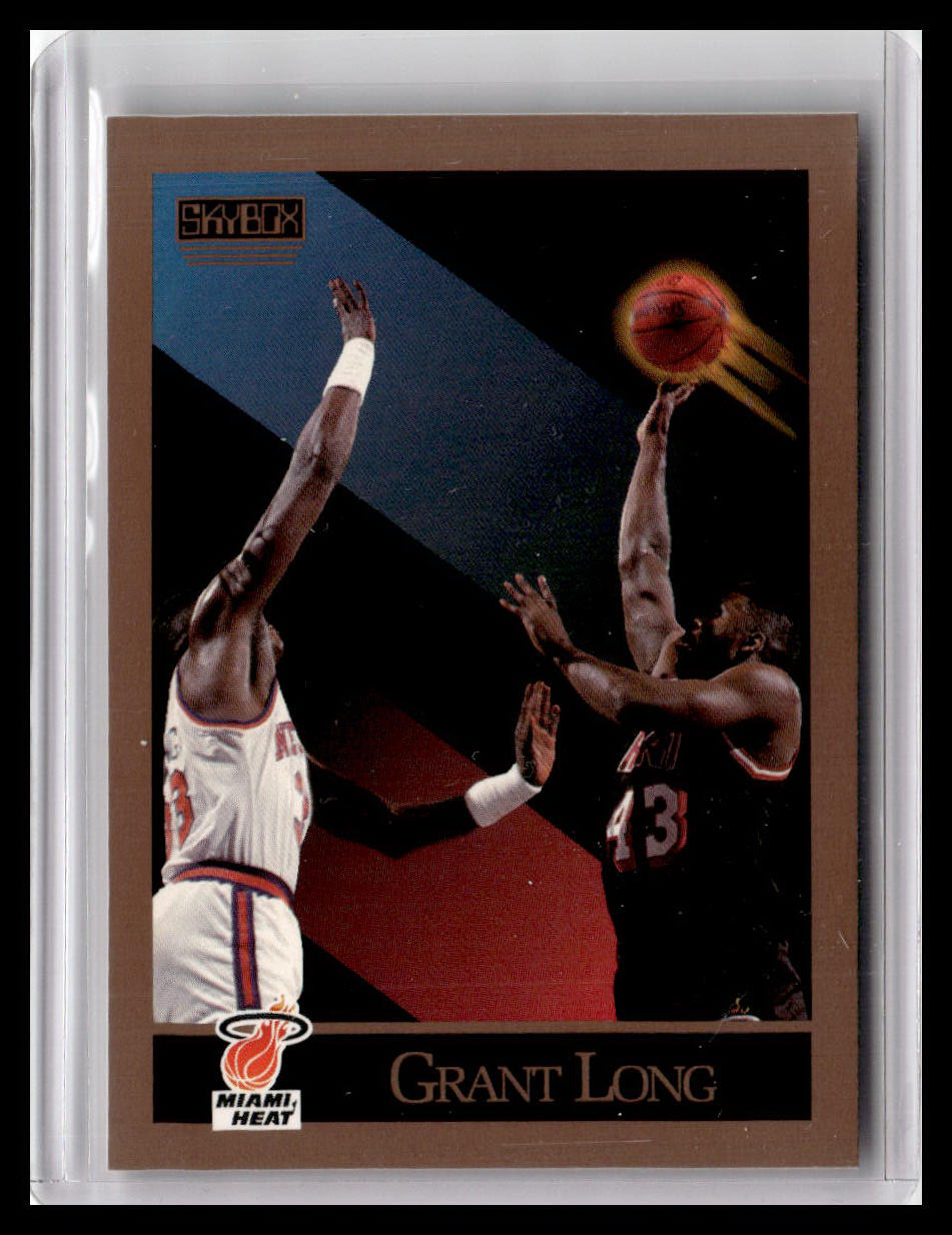 1990-91 SkyBox #149 Grant Long Base