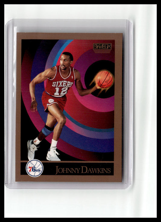1990-91 SkyBox #214 Johnny Dawkins