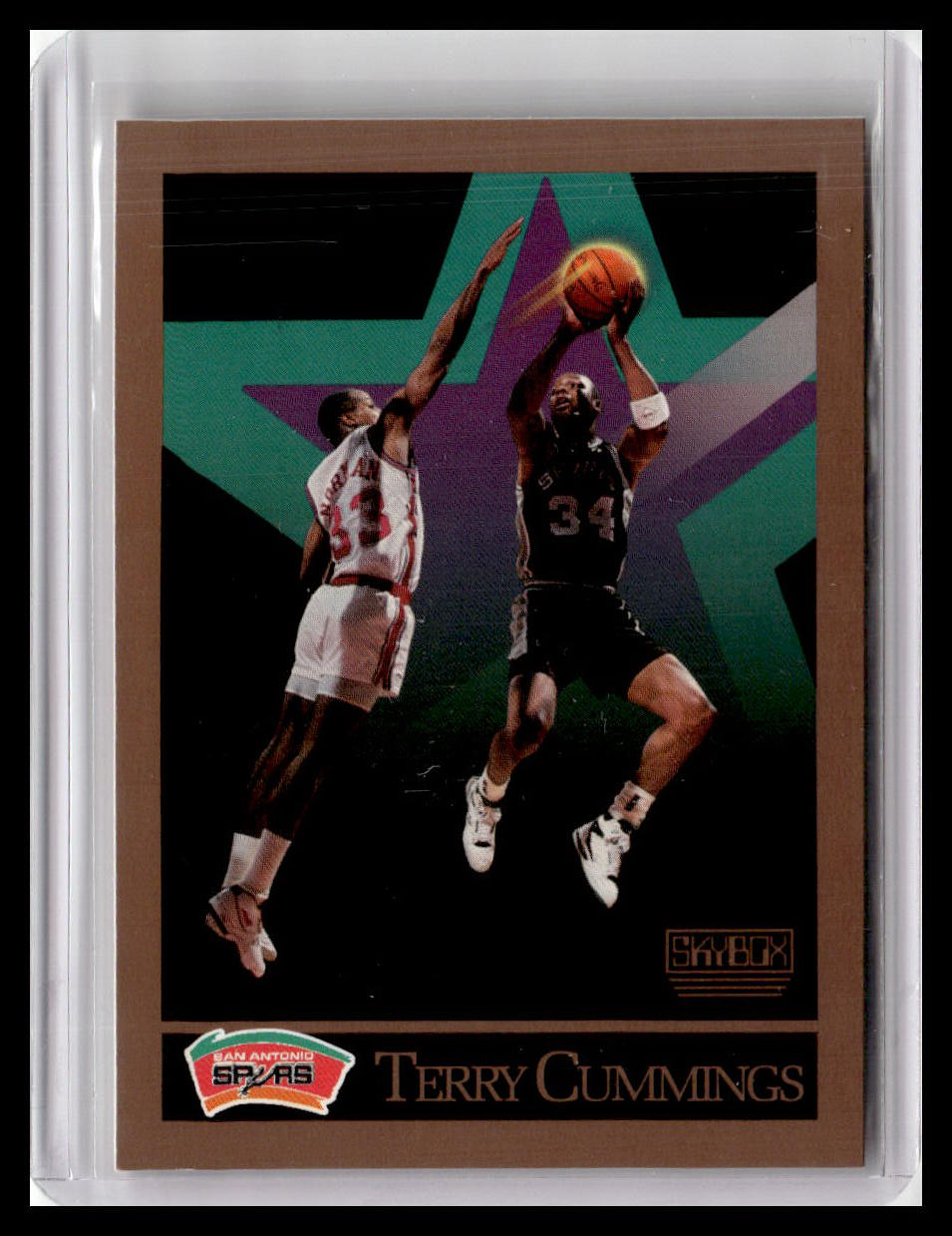 1990-91 SkyBox #255 Terry Cummings