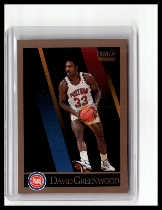 1990-91 SkyBox #86 David Greenwood