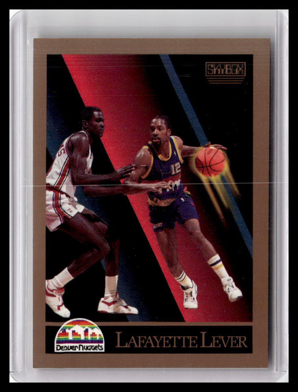 1990-91 SkyBox #78 Lafayette Lever