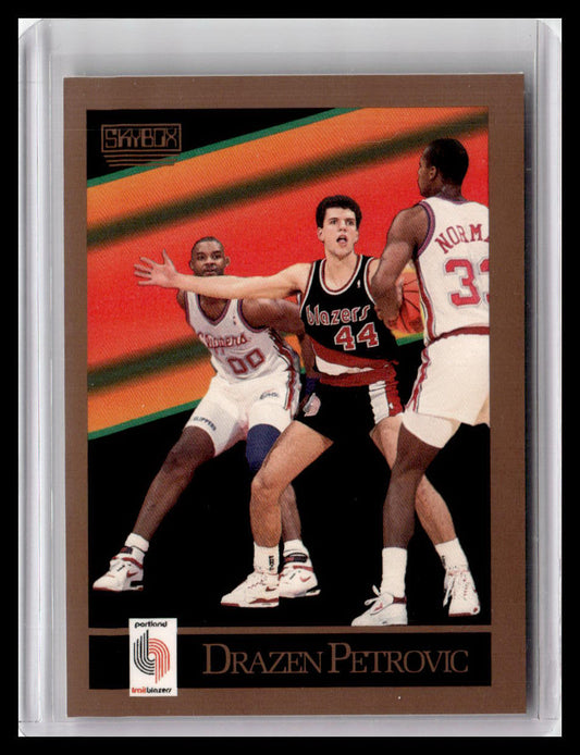 1990-91 SkyBox #237 Drazen Petrovic