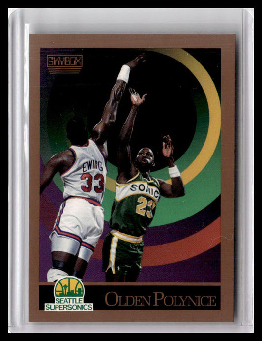 1990-91 SkyBox #272 Olden Polynice