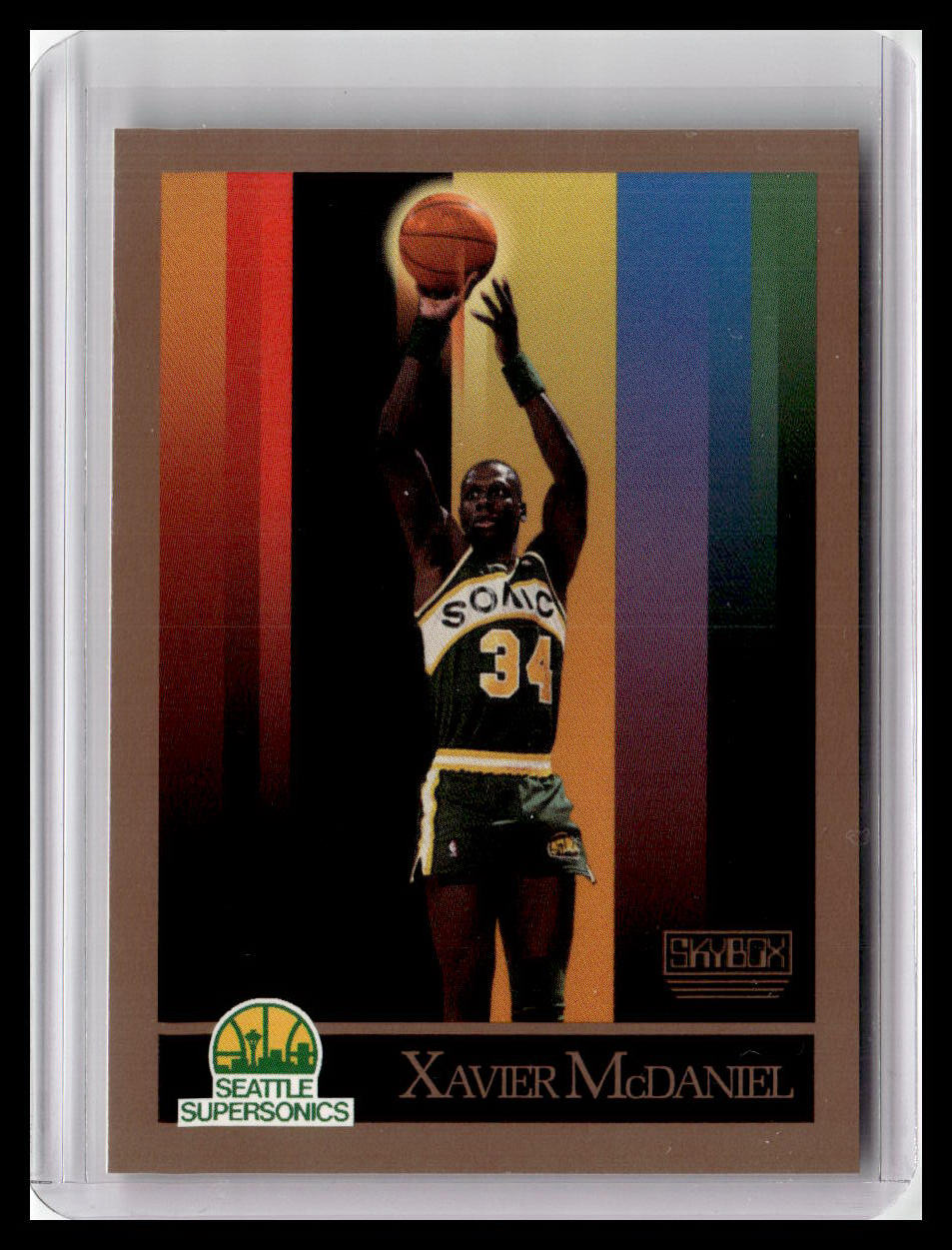 1990-91 SkyBox #269 Xavier McDaniel