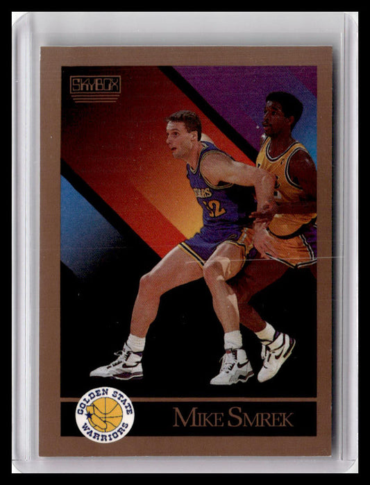 1990-91 SkyBox #101 Mike Smrek