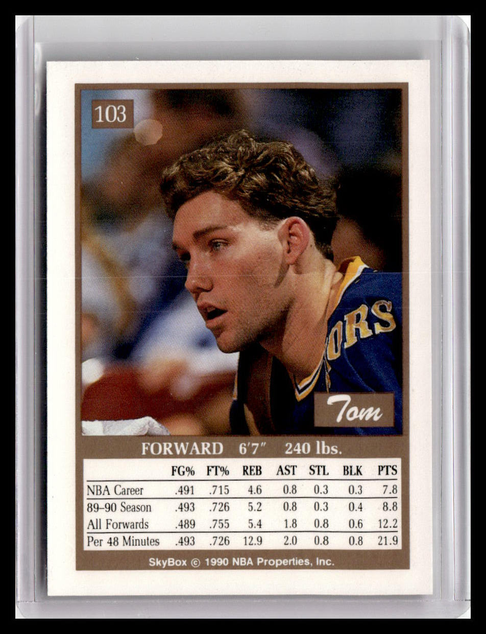 1990-91 SkyBox #103 Tom Tolbert