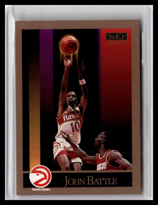 1990-91 SkyBox #1 John Battle