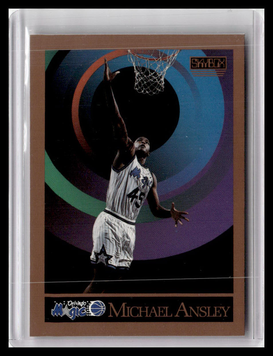 1990-91 SkyBox #200 Michael Ansley