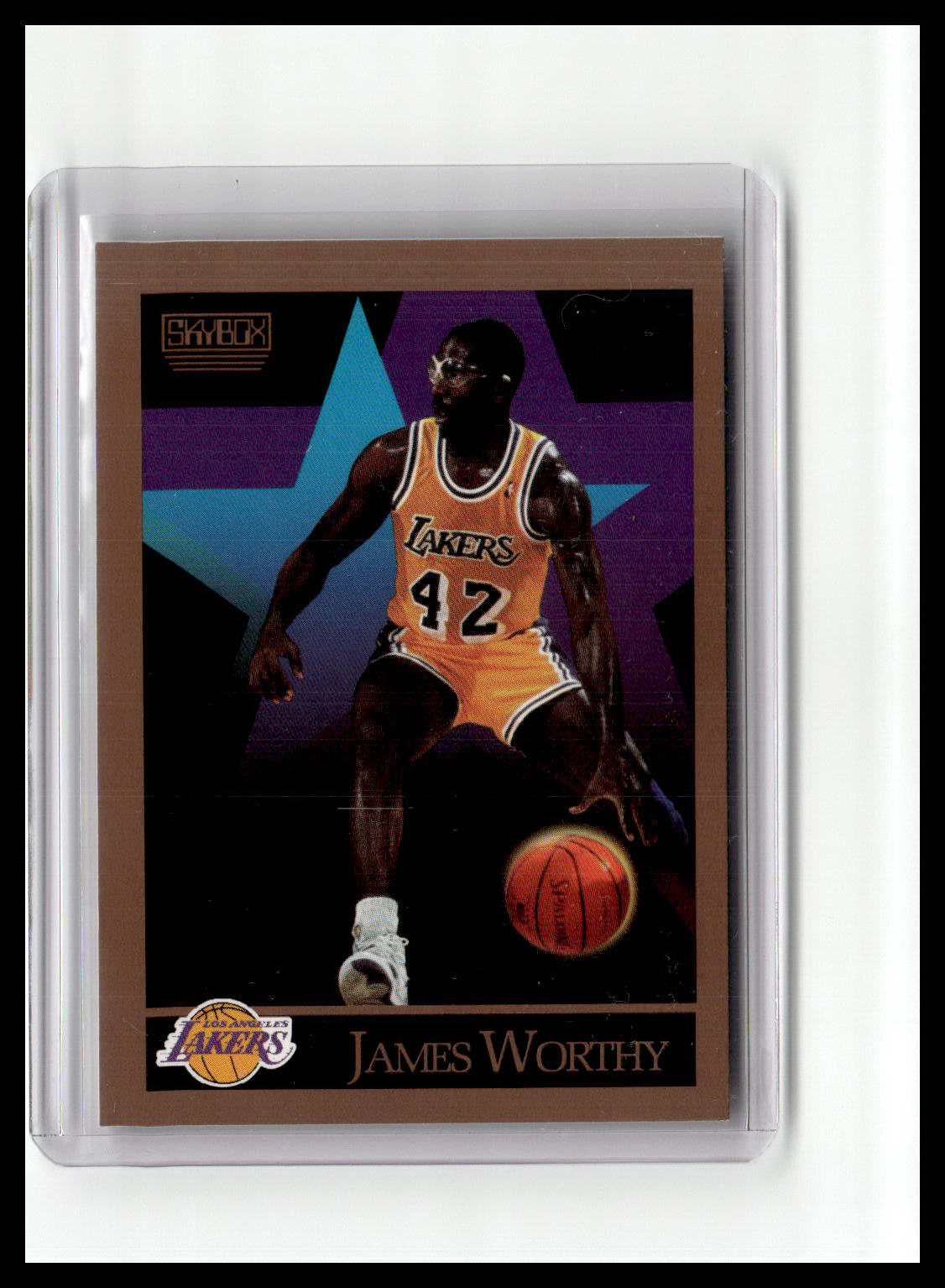 1990-91 SkyBox #143 James Worthy