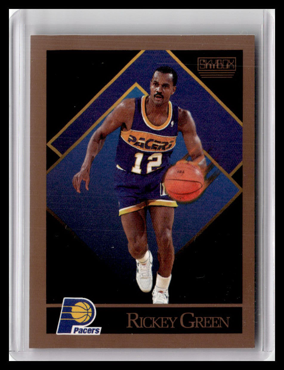 1990-91 SkyBox #115 Rickey Green