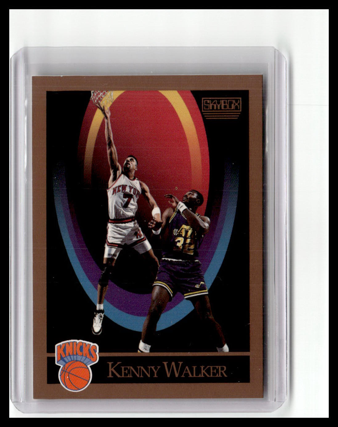 1990-91 SkyBox #195 Kenny Walker