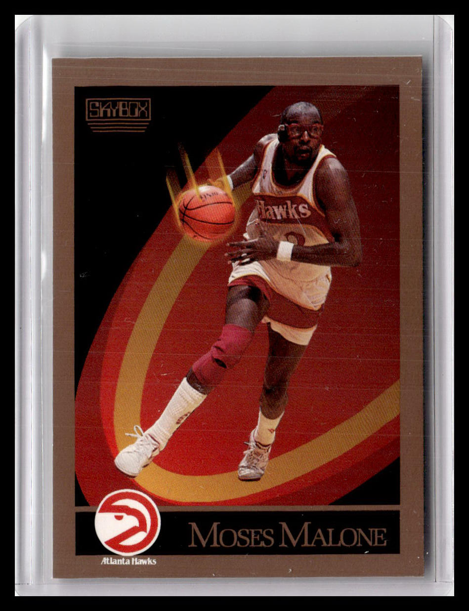 1990-91 SkyBox #6 Moses Malone