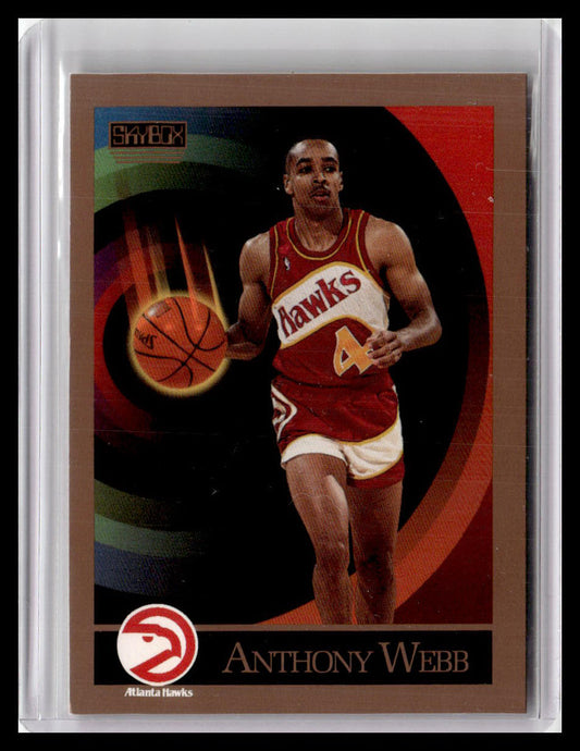 1990-91 SkyBox #10 Anthony Webb