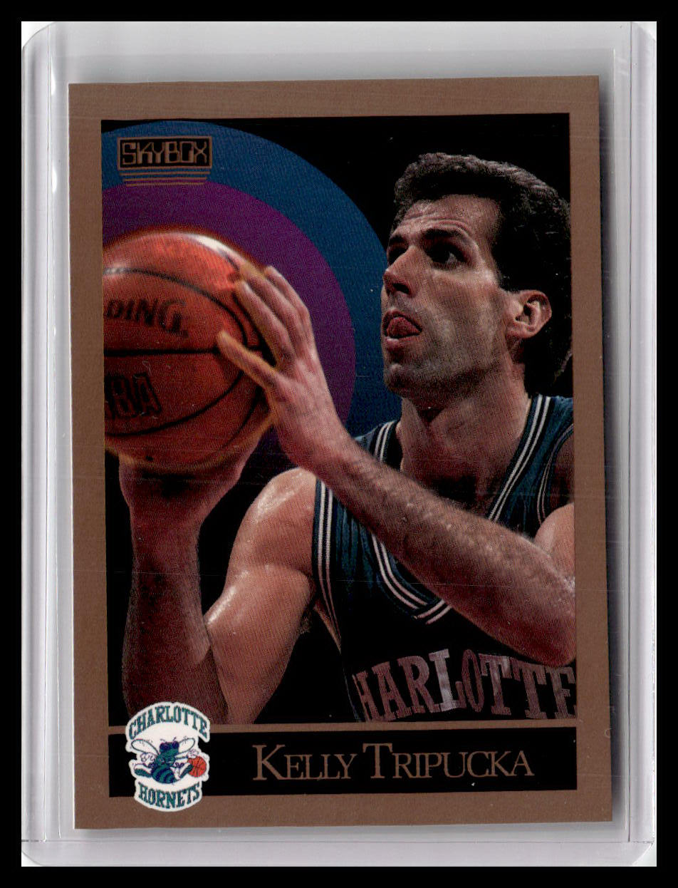 1990-91 SkyBox #35 Kelly Tripucka