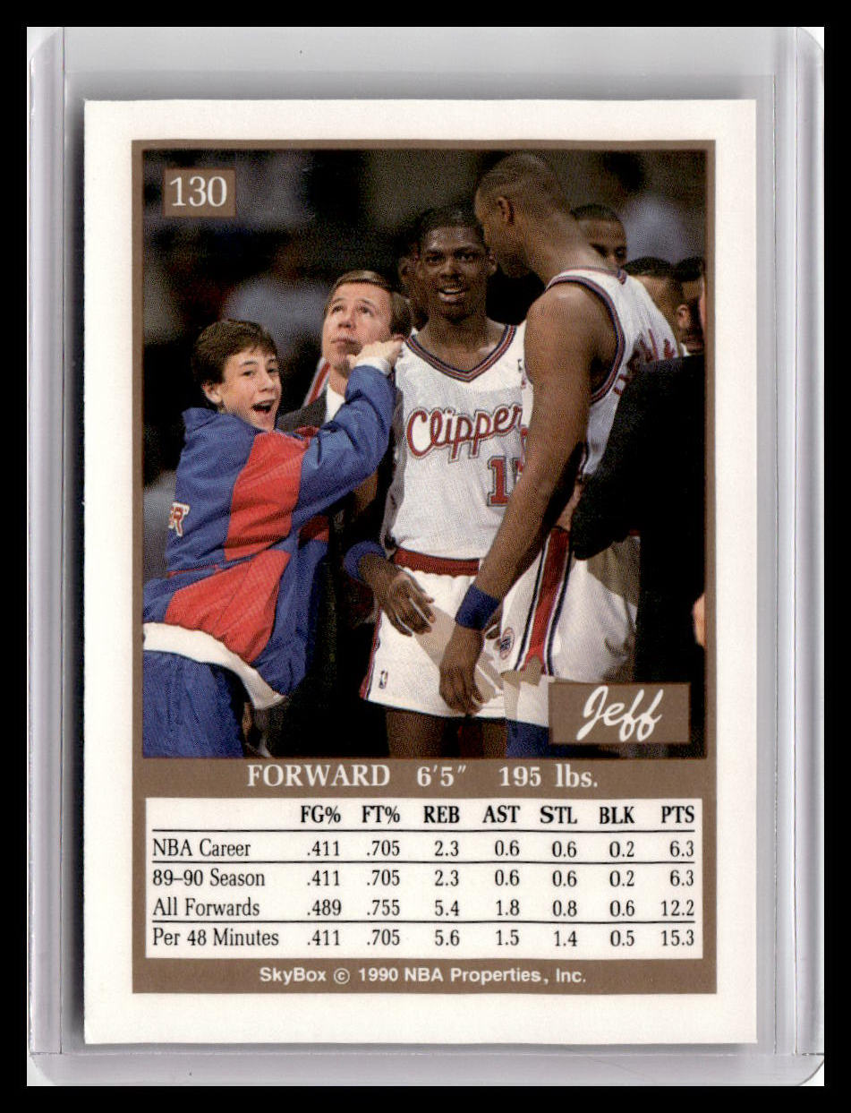 1990-91 SkyBox #130 Jeff Martin