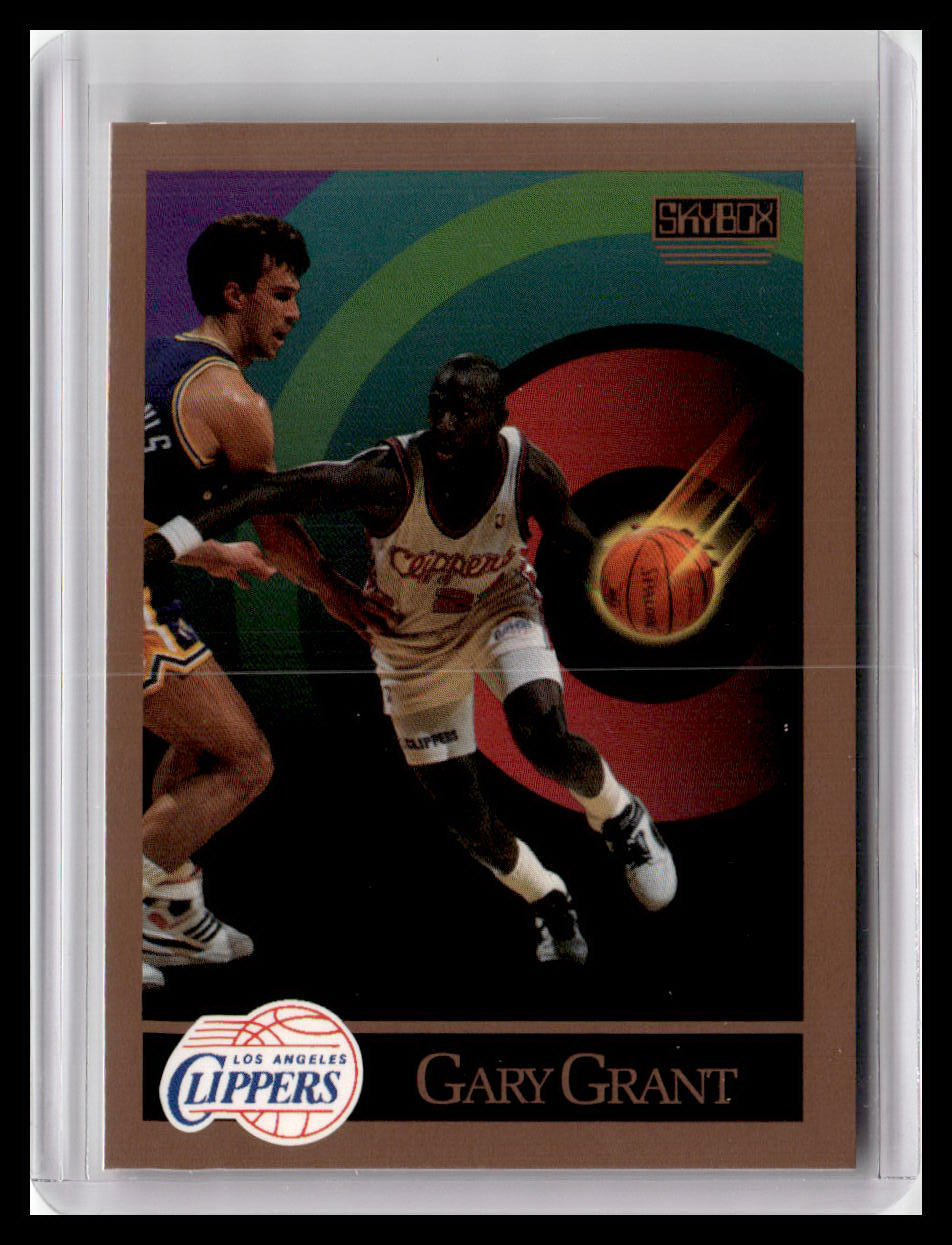1990-91 SkyBox #127 Gary Grant