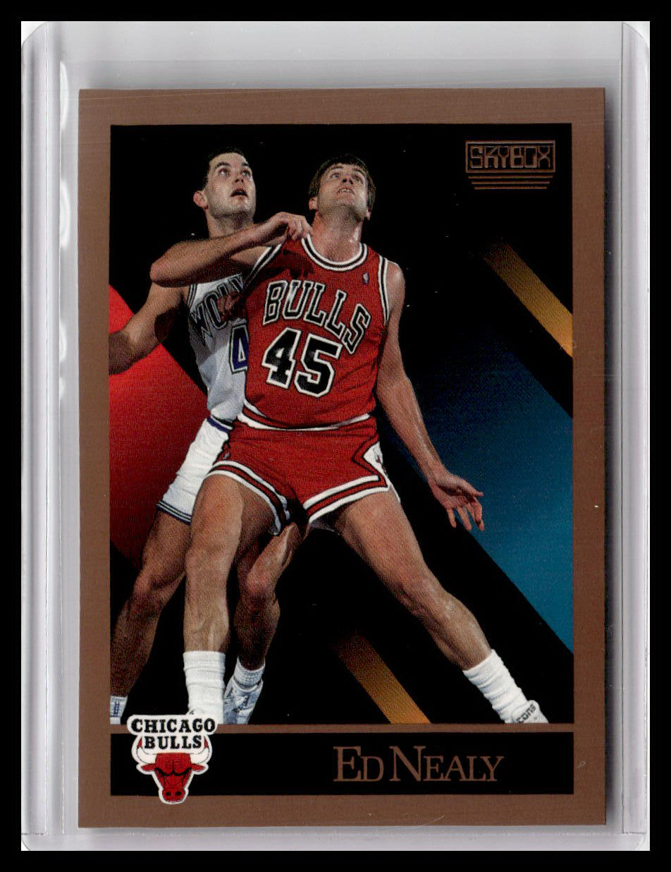 1990-91 SkyBox #43 Ed Nealy