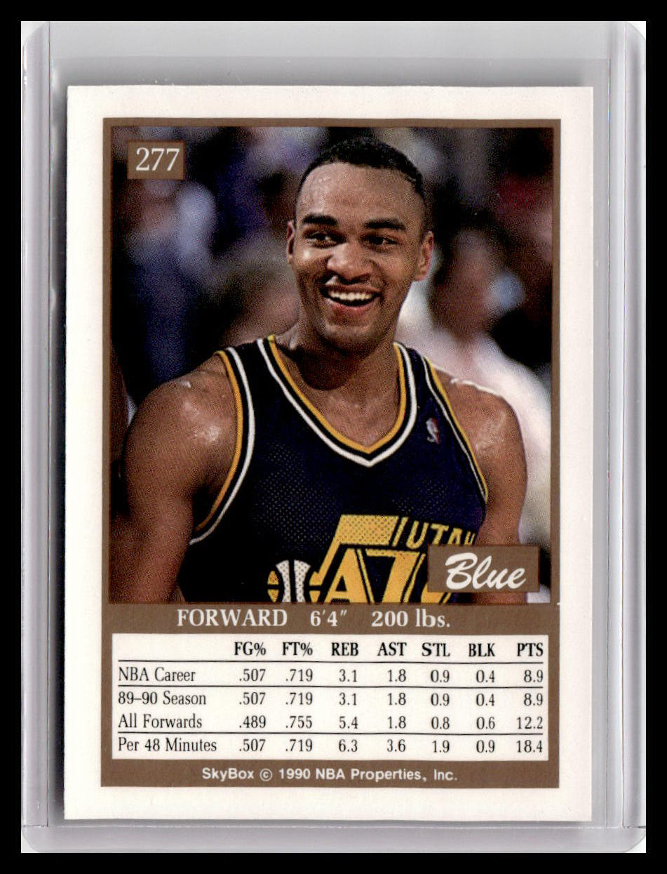 1990-91 SkyBox #277 Theodore Edwards