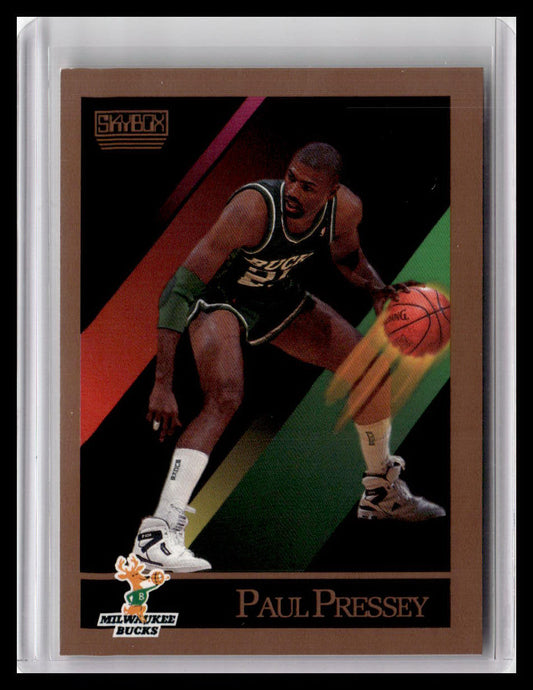 1990-91 SkyBox #163 Paul Pressey