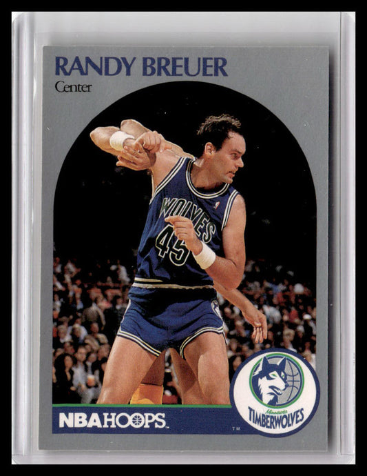 1990-91 Hoops #184 Randy Breuer